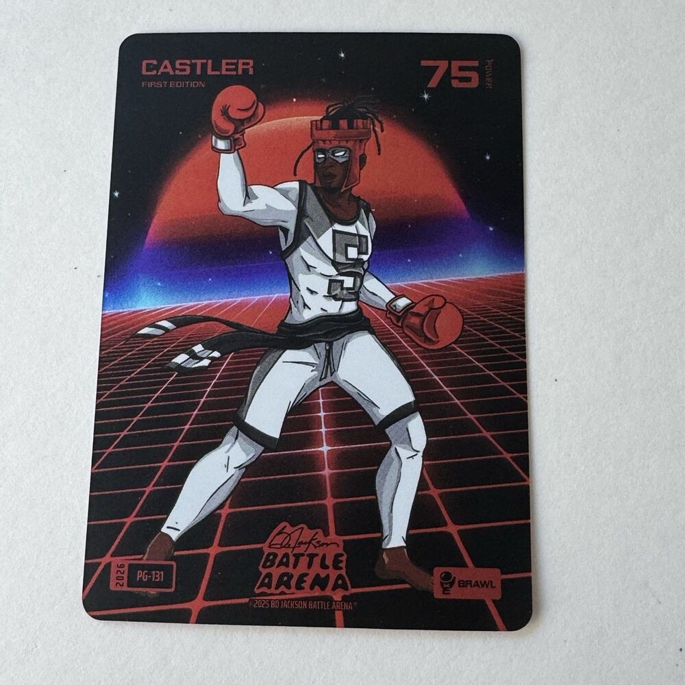 2026 Bo Jackson Battle Arena Stephon Castle Grid Foil Castler Fight